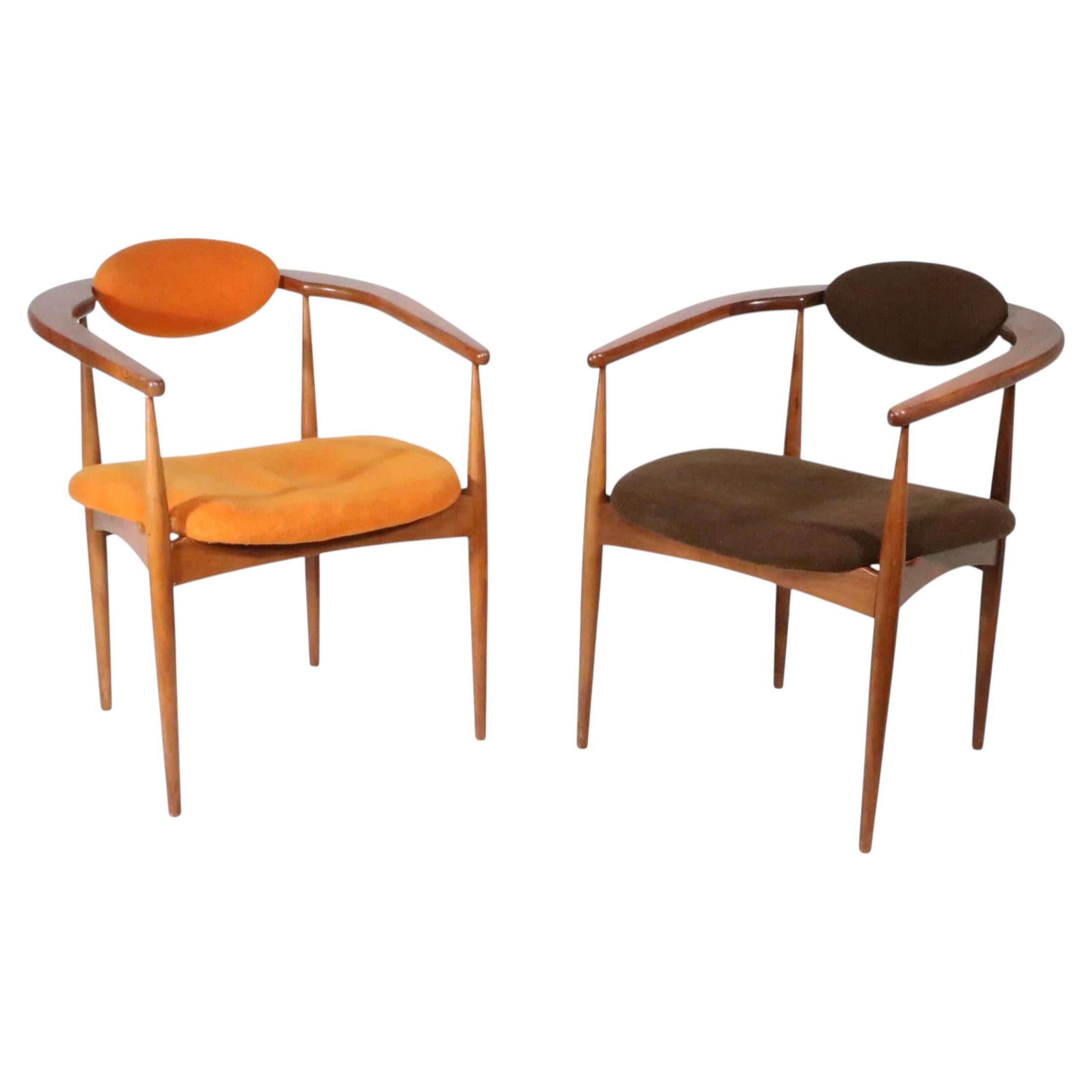 Pair of Mid Century Dining Chairs by Paul McCobb for Craft Associates c. 1960's