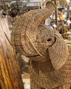 Pair of Mid Century Elephant Table Lamps