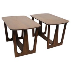Vintage Pair of Mid Century End Tables