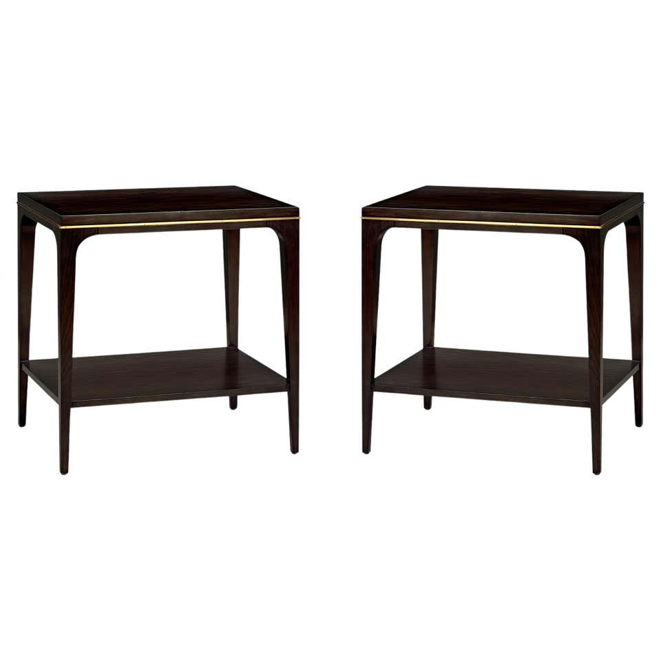 Mid Century Modern End Tables Pair - 1,619 For Sale on 1stDibs
