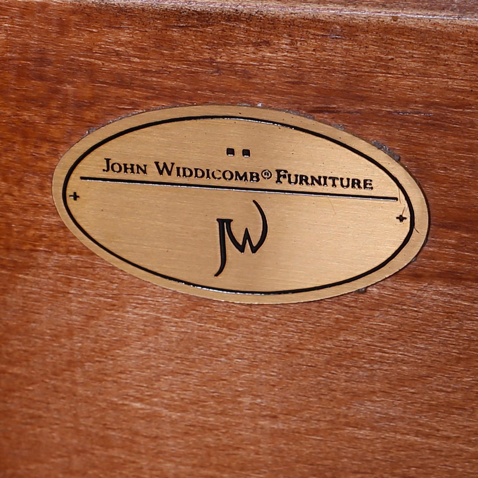 Wood Pair of Mid Century End Tables or Nightstands by John Widdicomb