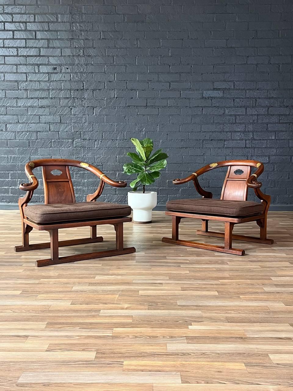 Pareja de sillones de mediados de siglo 