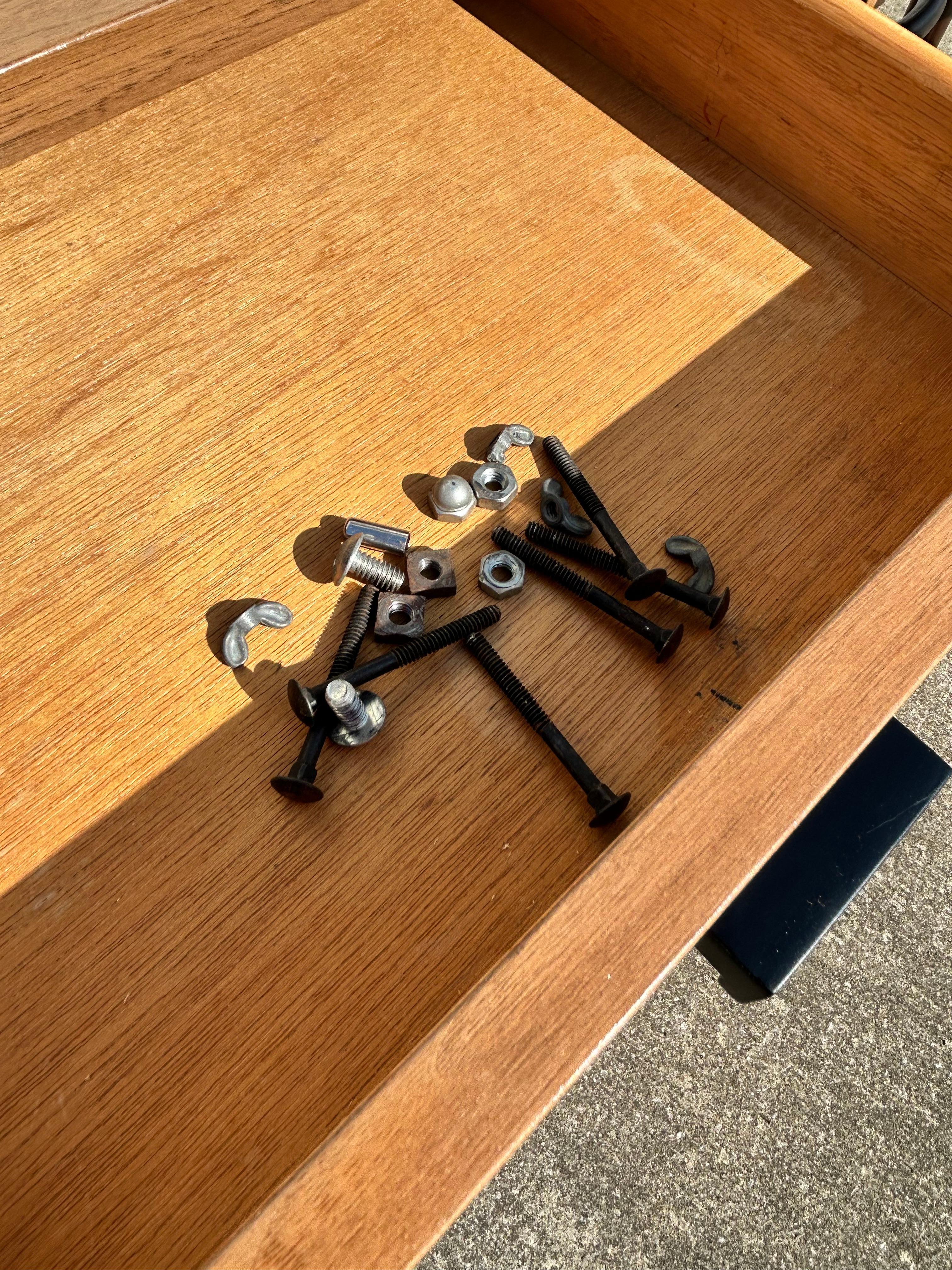 Pair of Mid-Century Floating Nightstands-Walnut In Good Condition For Sale In Medina, OH