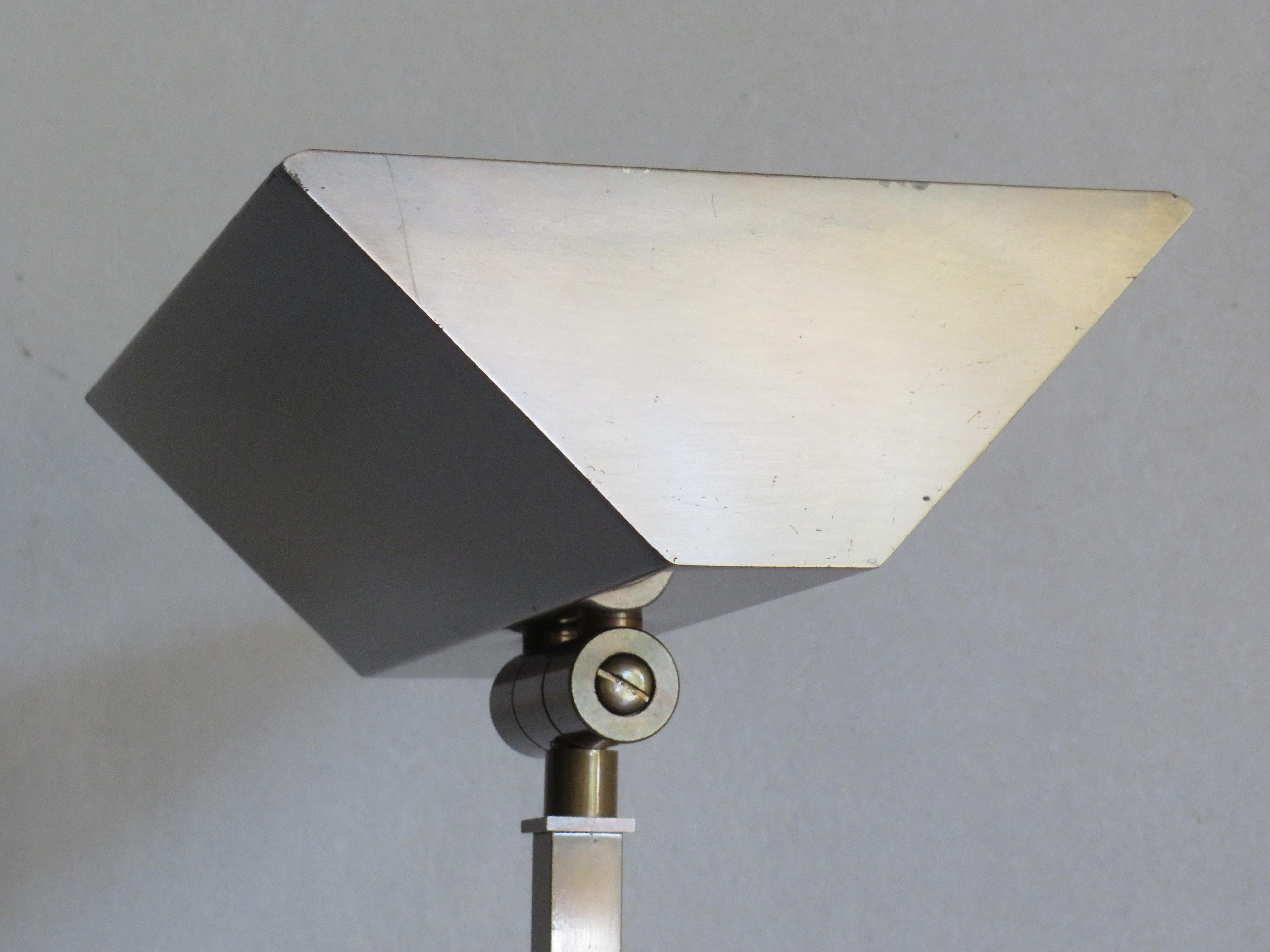 Belgian Pair of Mid-Century Floor Lamp in Brass, Belgium, 1970-1980