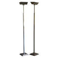 Pair of Mid-Century Floor Lamp in Brass, Belgium, 1970-1980 Vintage Pair of Mid-Century Floor Lamp in Brass, Belgium, 1970-1980