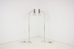 Ein Paar Stehlampen aus der Mitte des Jahrhunderts AKA, 1970er Jahre / Deutschland