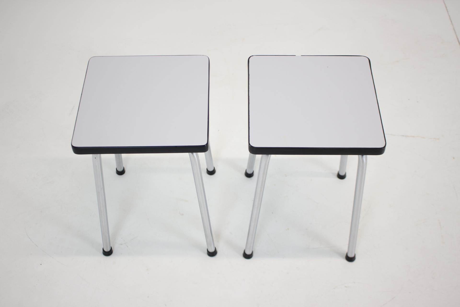 Mid-20th Century Pair of Mid-Century Flower Tables, 1960's For Sale