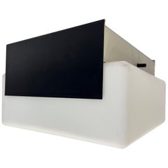 Pair of Mid-Century flush mount / ceiling or wall light/lamps - Czechoslovakia