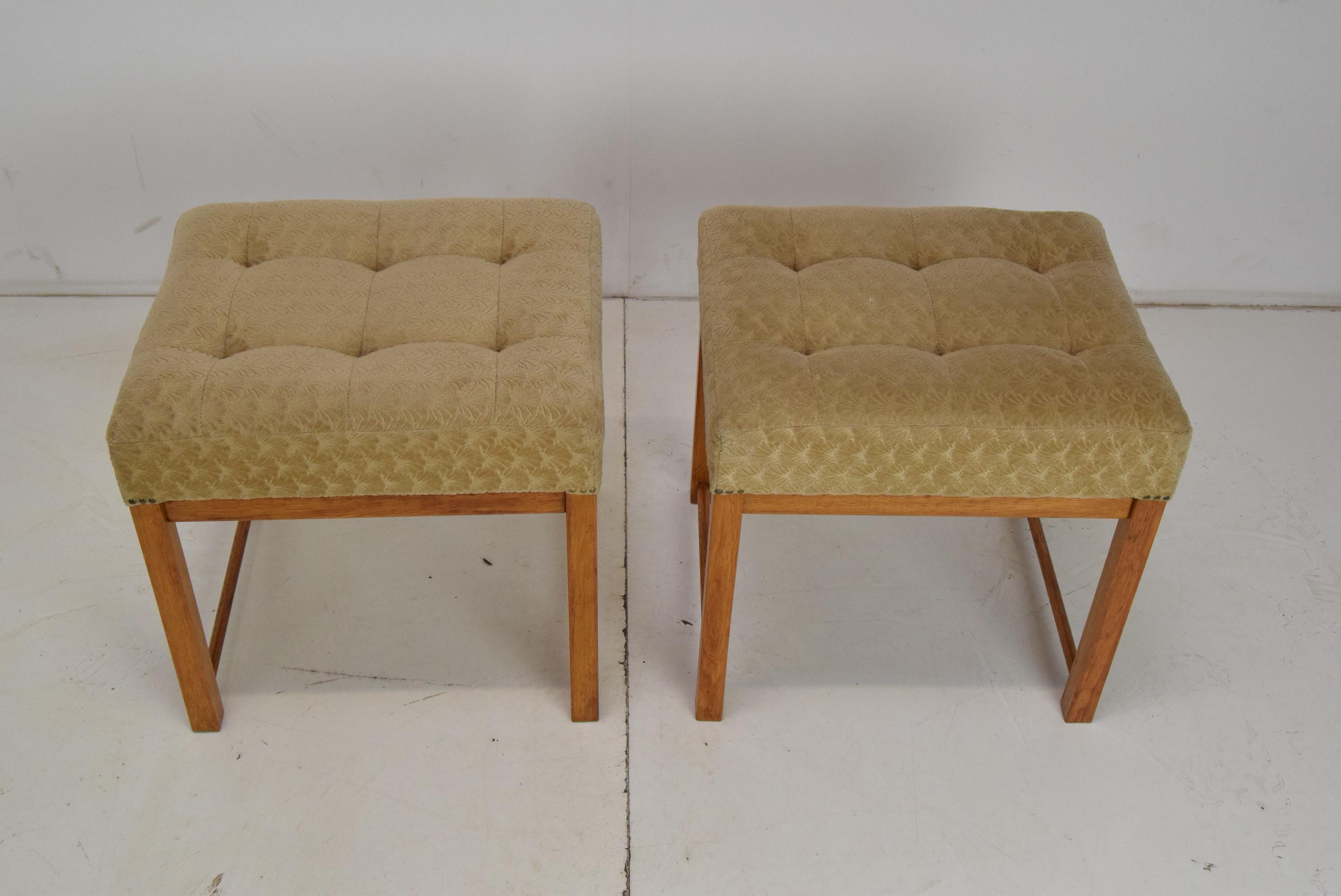 Pair of Midcentury Footstools, 1960s For Sale 2