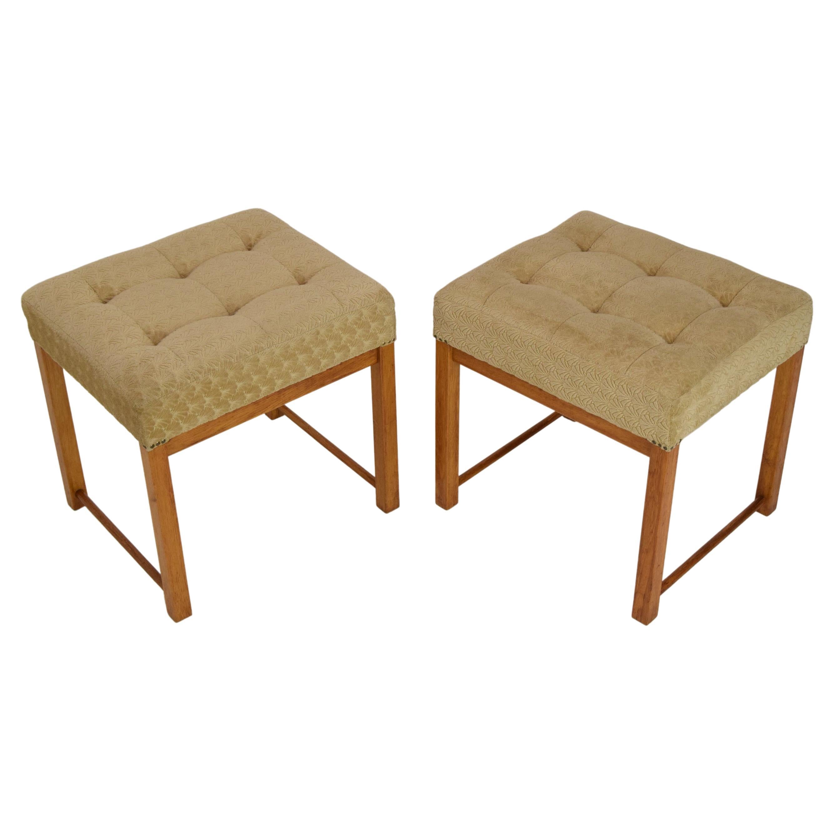 Pair of Midcentury Footstools, 1960s For Sale