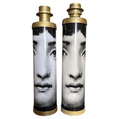 Pair of Mid Century Fornasetti Lamps