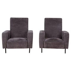 Pair of Mid-Century French Airborne Armchairs attributed to Pierre Guariche