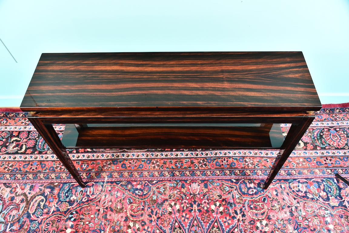 Midcentury French Console in Macassar 1