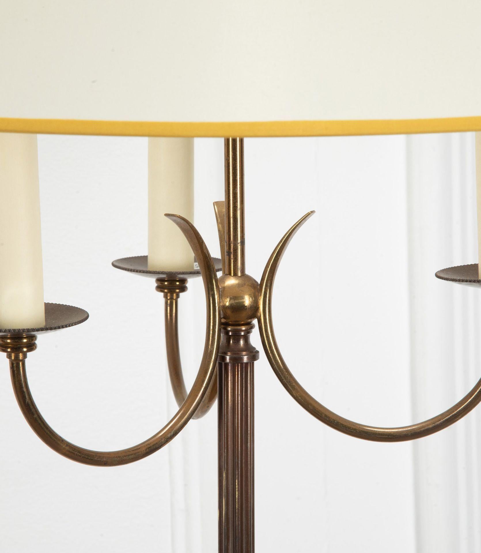 Mid-Century Modern Pair of Mid-Century French Floor Lamps For Sale