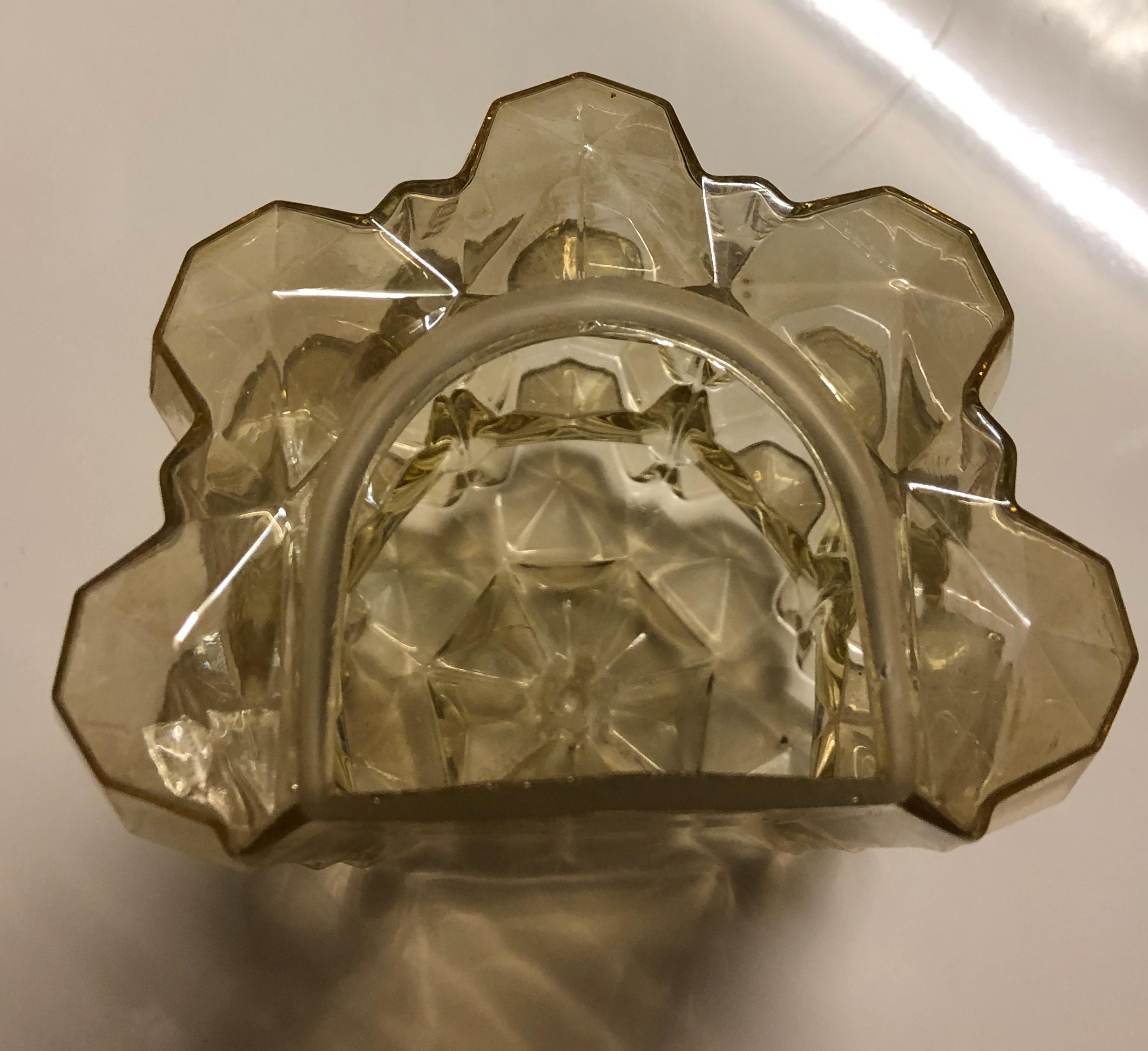 Pair of Midcentury Glass Wall Sconces by Limburg, circa 1960s 7