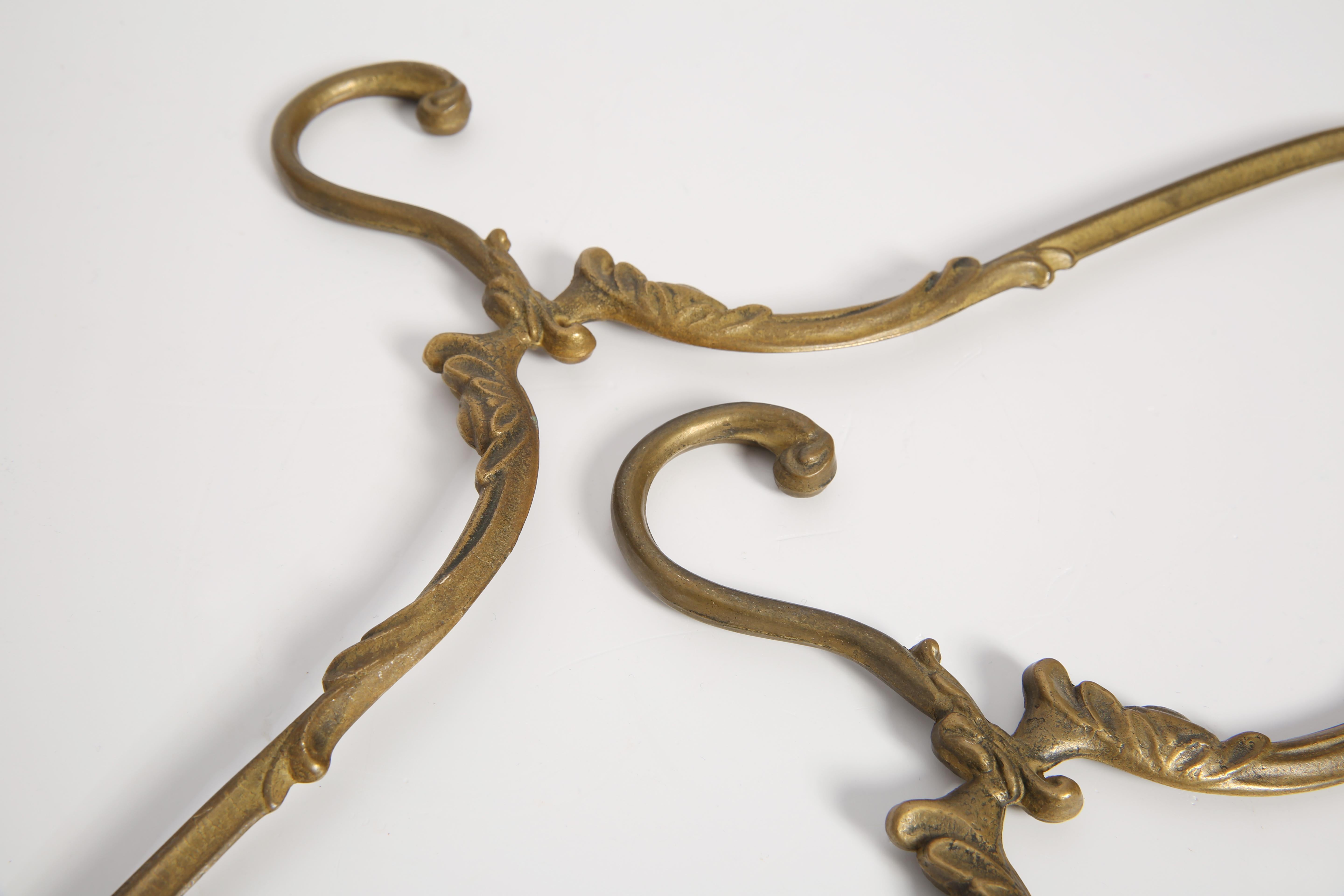 Pair of Mid Century Gold Hangers, Germany, Europe, 1960s For Sale 1