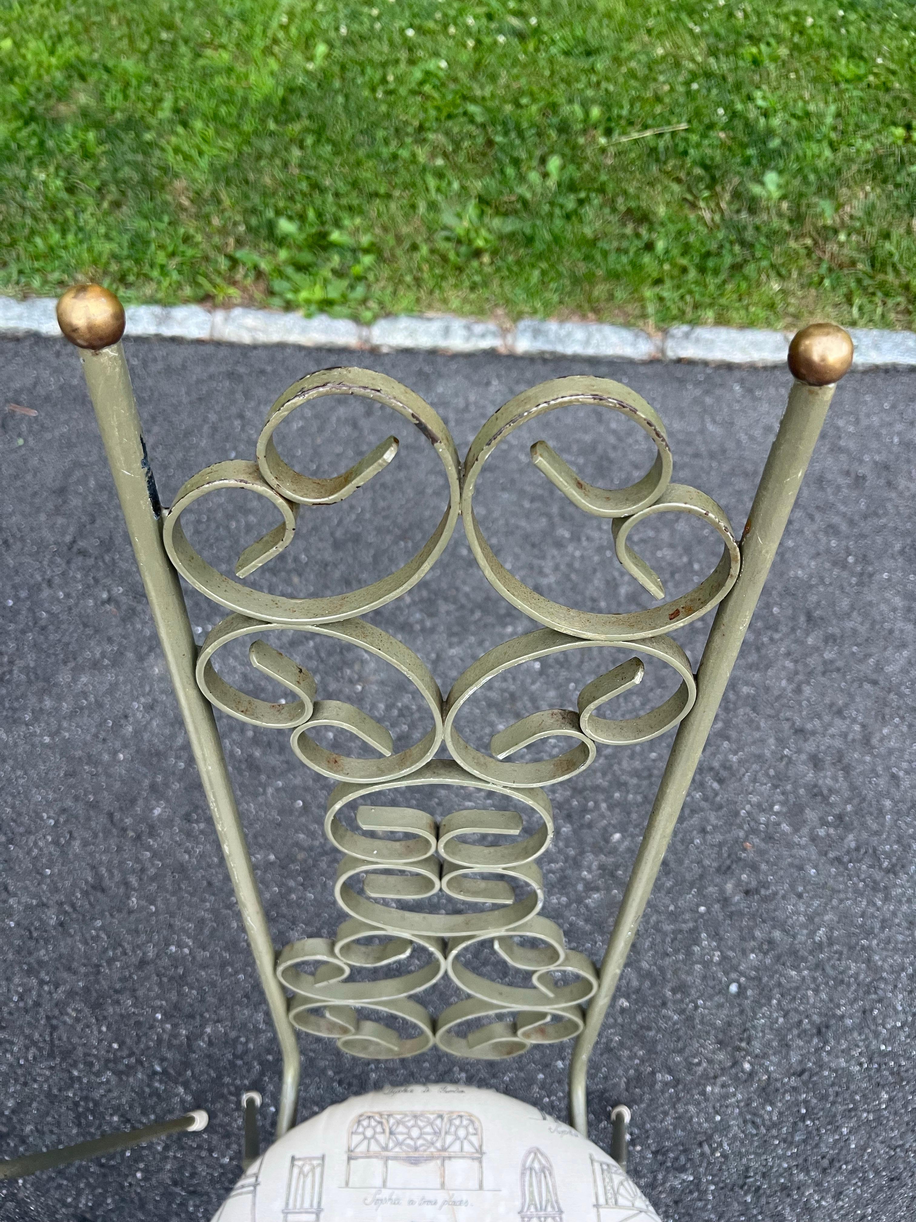 Paire de chaises de bistro Grenada du milieu du siècle par Arthur Umanoff en vente 3