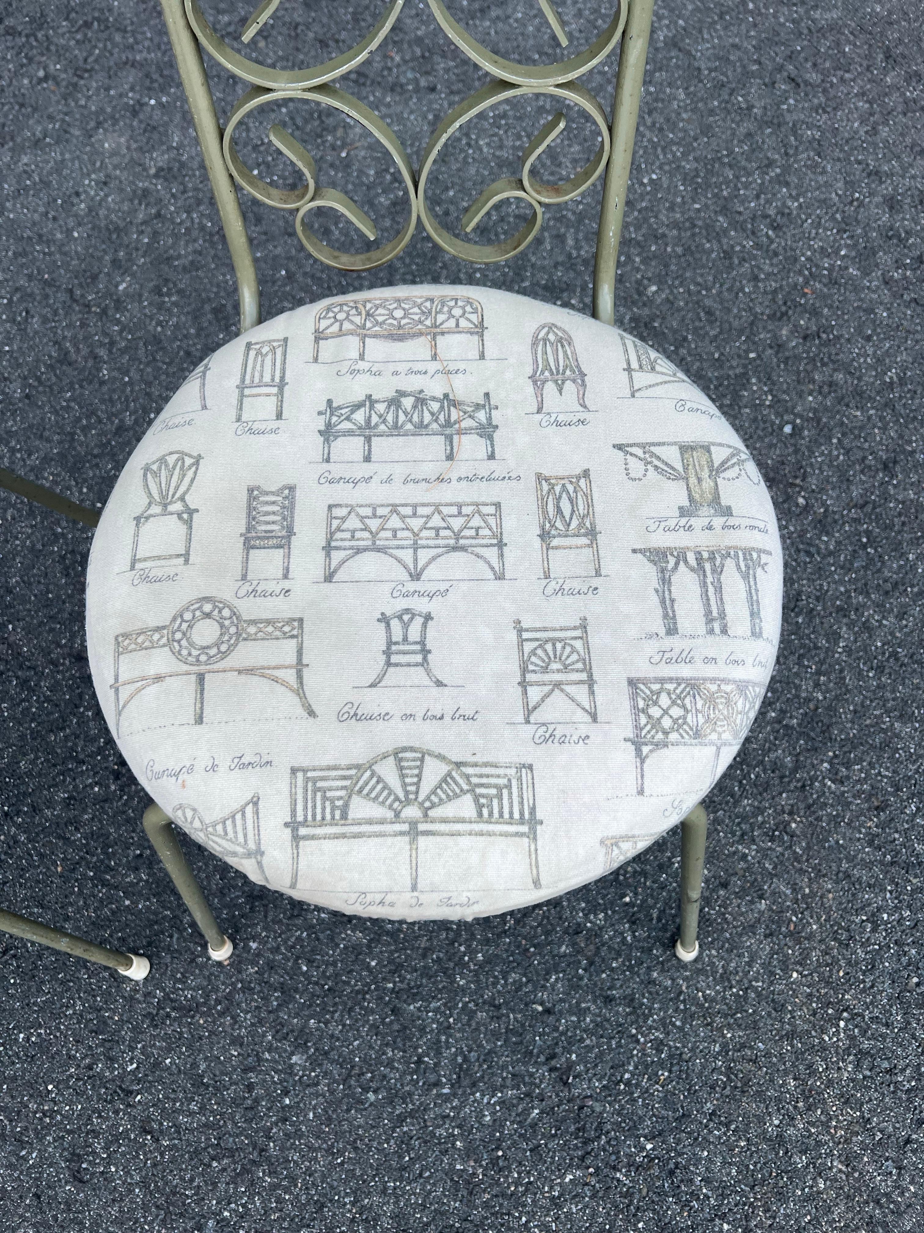 Paire de chaises de bistro Grenada du milieu du siècle par Arthur Umanoff en vente 8