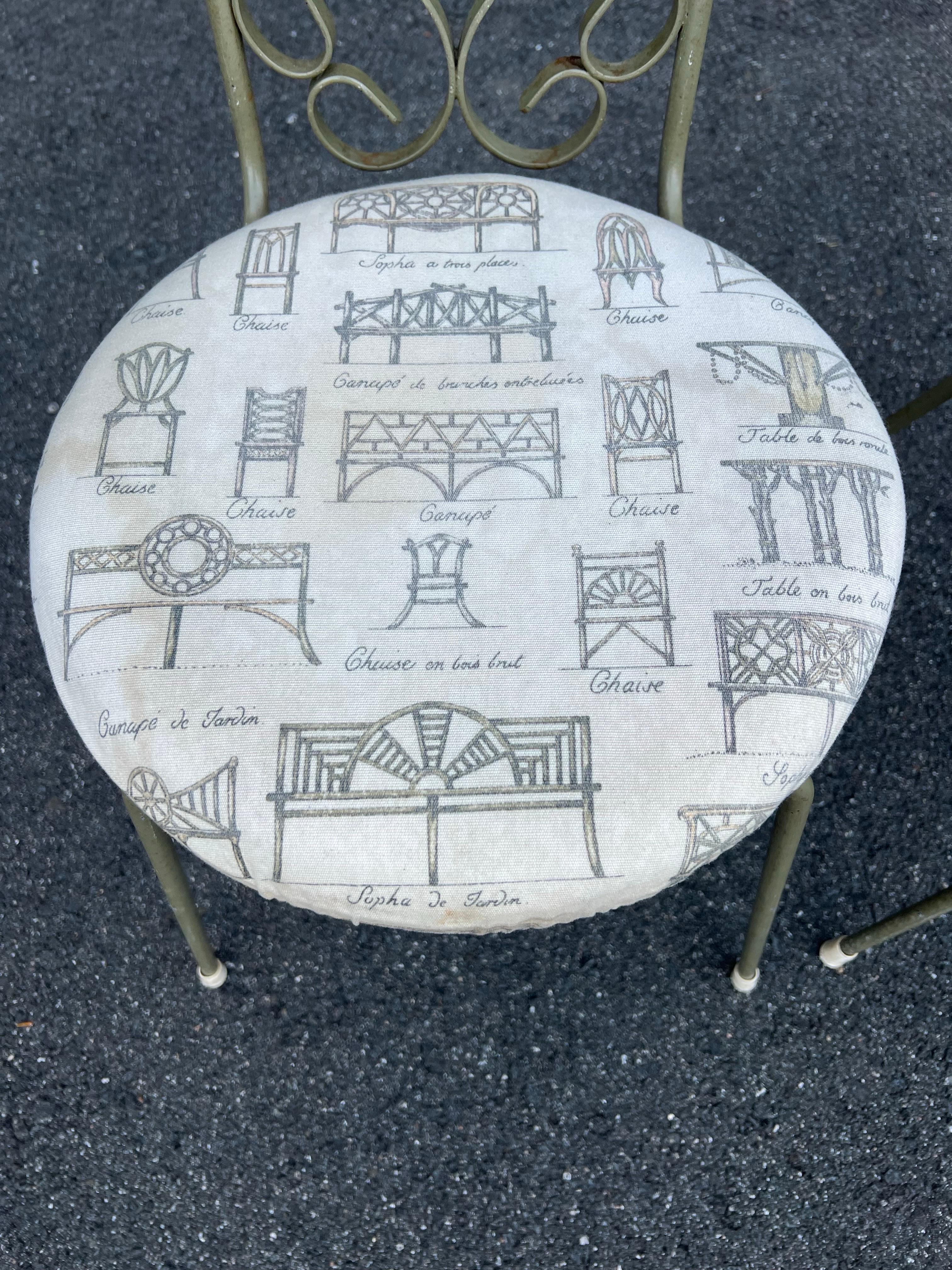 Paire de chaises de bistro Grenada du milieu du siècle par Arthur Umanoff en vente 9