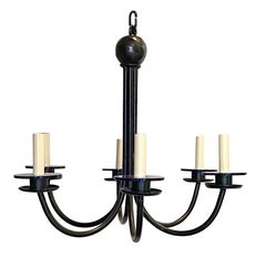 Midcentury Iron Chandelier