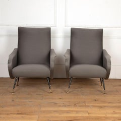 Pair of Mid-Century Italian Armchairs