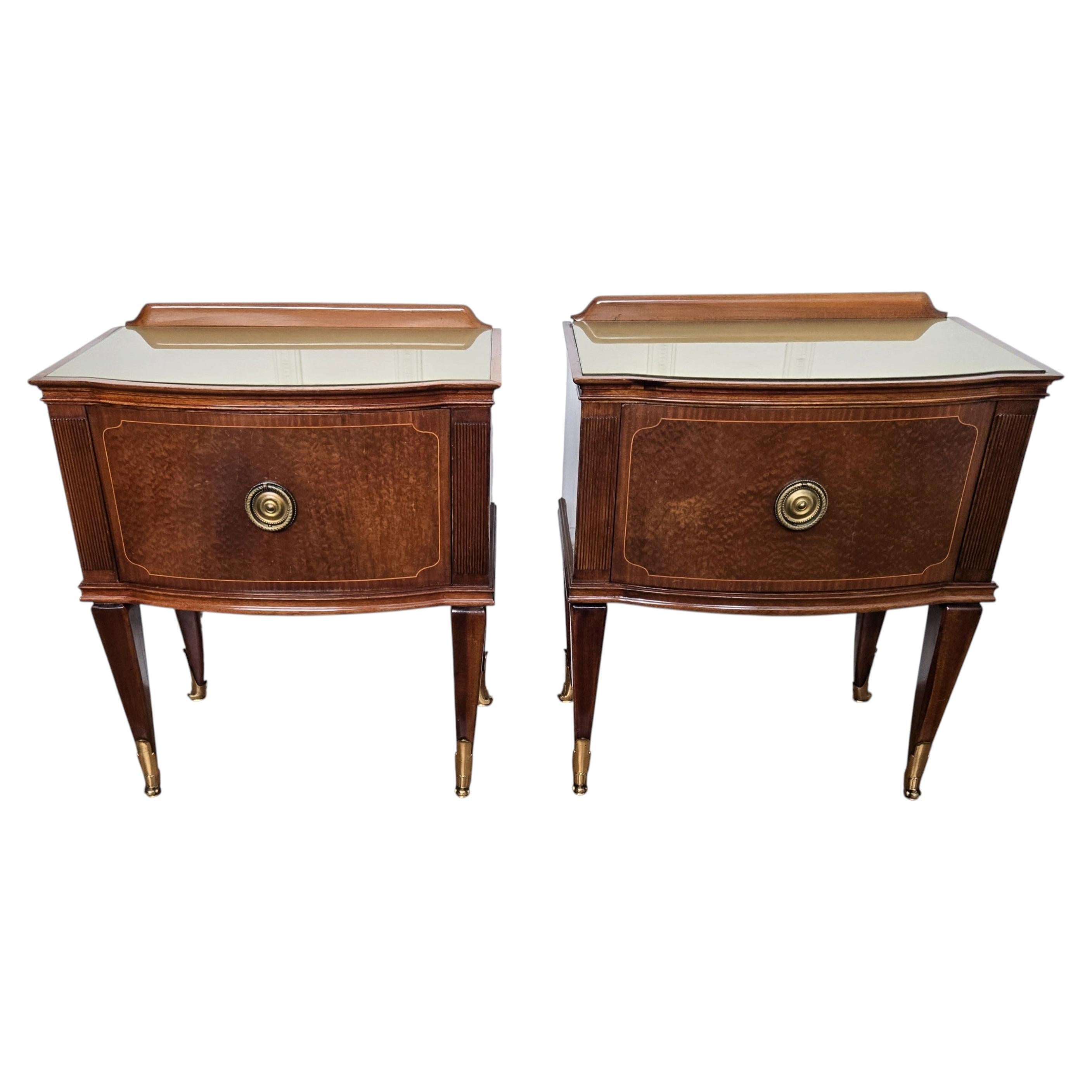 What is the small table next to a bed?