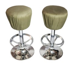 Pair of Mid-Century Italian Bar Stools/Chairs