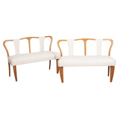 Pair of Mid-Century Italian Benches