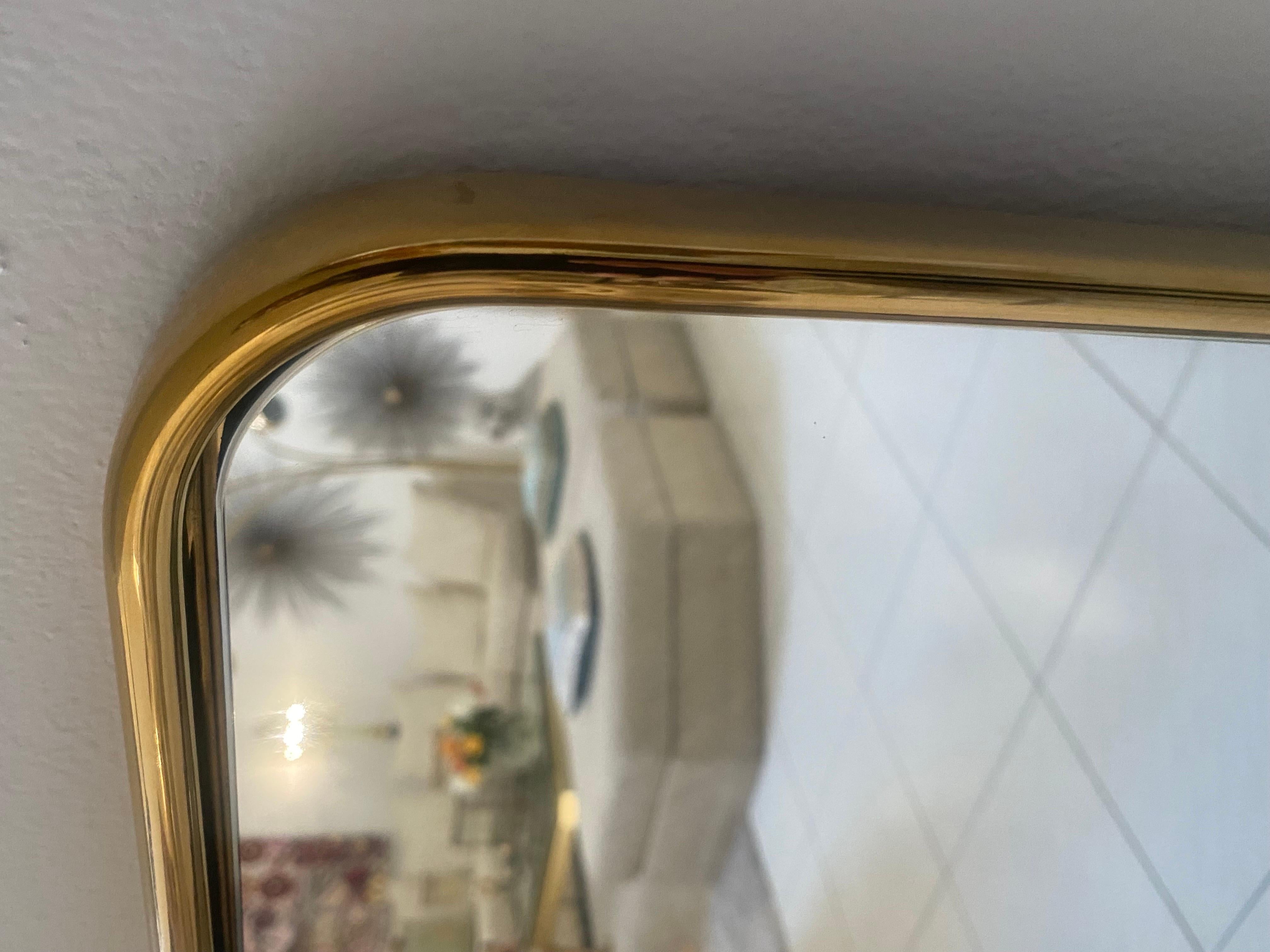 Paire de  Miroirs italiens du milieu du siècle dernier en vente 3