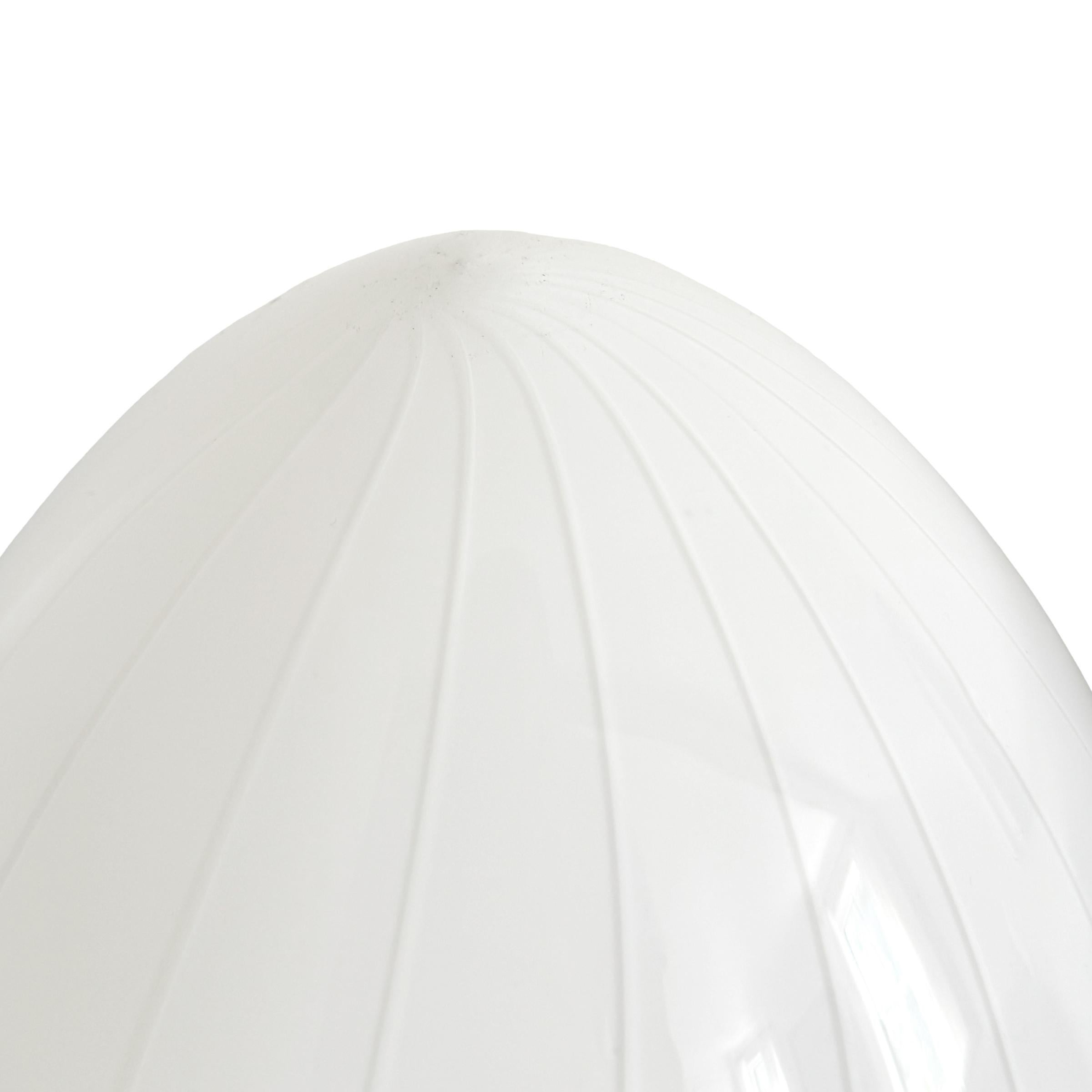 Fine XX secolo Coppia di lampade a uovo di Murano Effetre della metà del secolo scorso in vendita