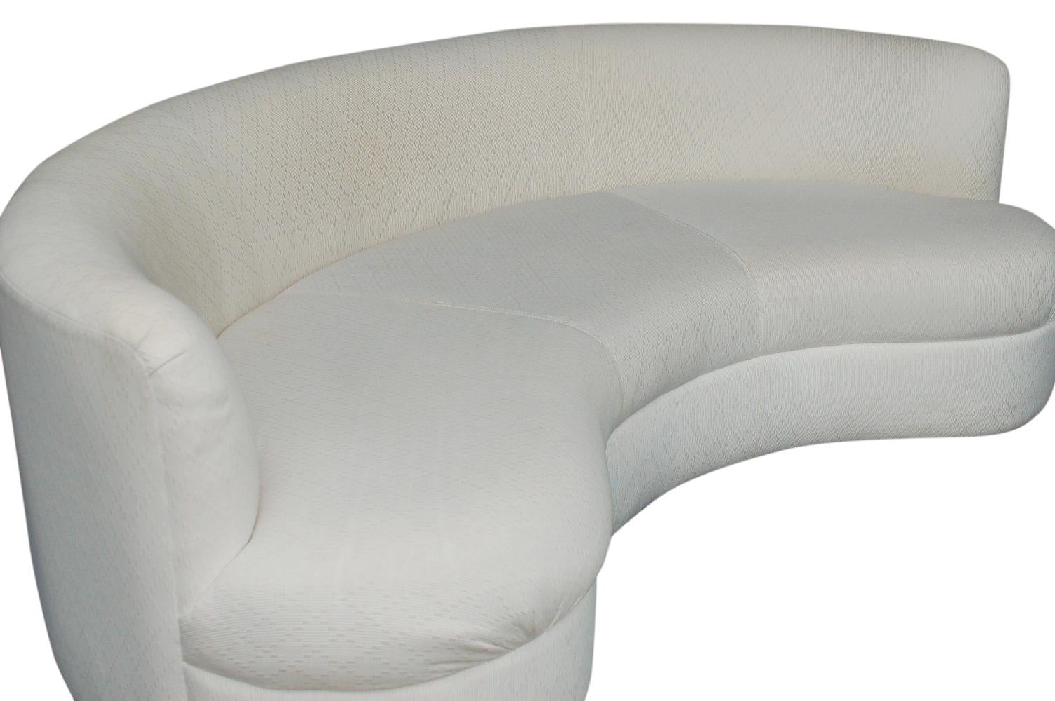 cloud curved sofa