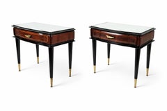 Pair of Mid-Century Italian Nightstands 1950's