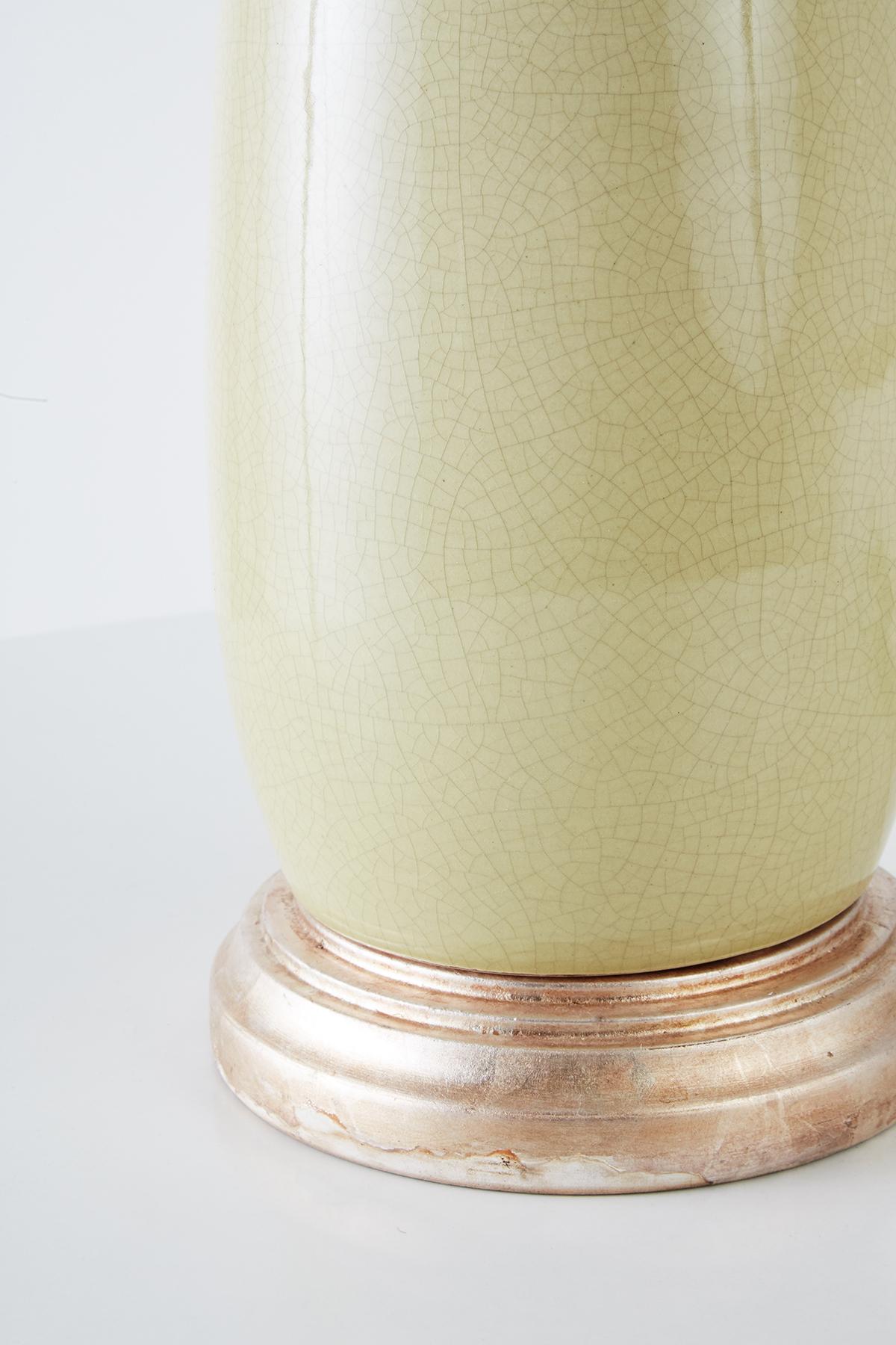 Pair of Midcentury Italian Regency Porcelain Vase Lamps 8