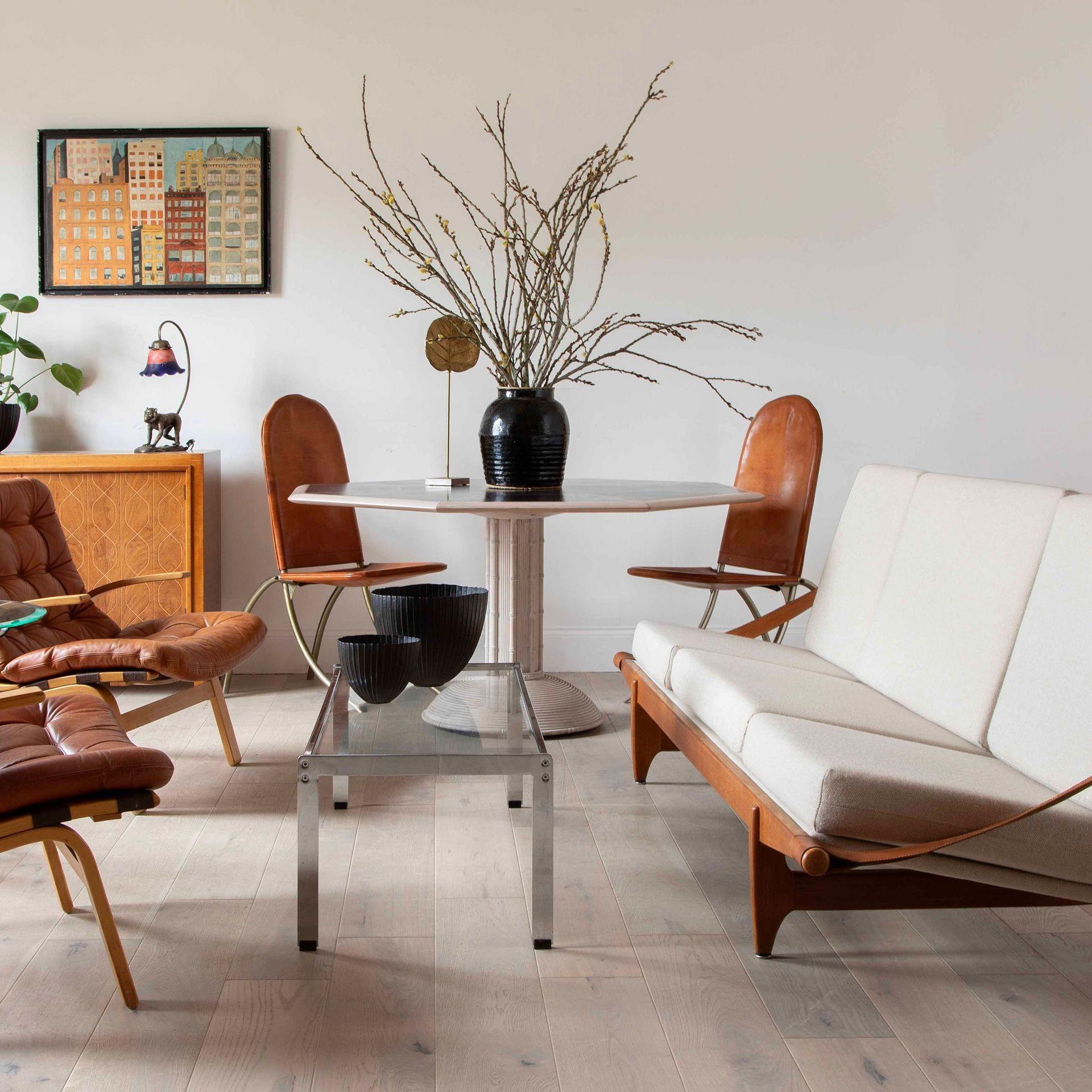 20ième siècle Paire de chaises pliantes italiennes 