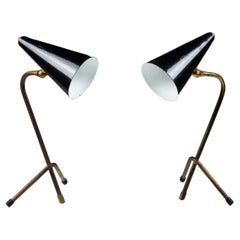 Pair of Mid Century Italian Table Lamps