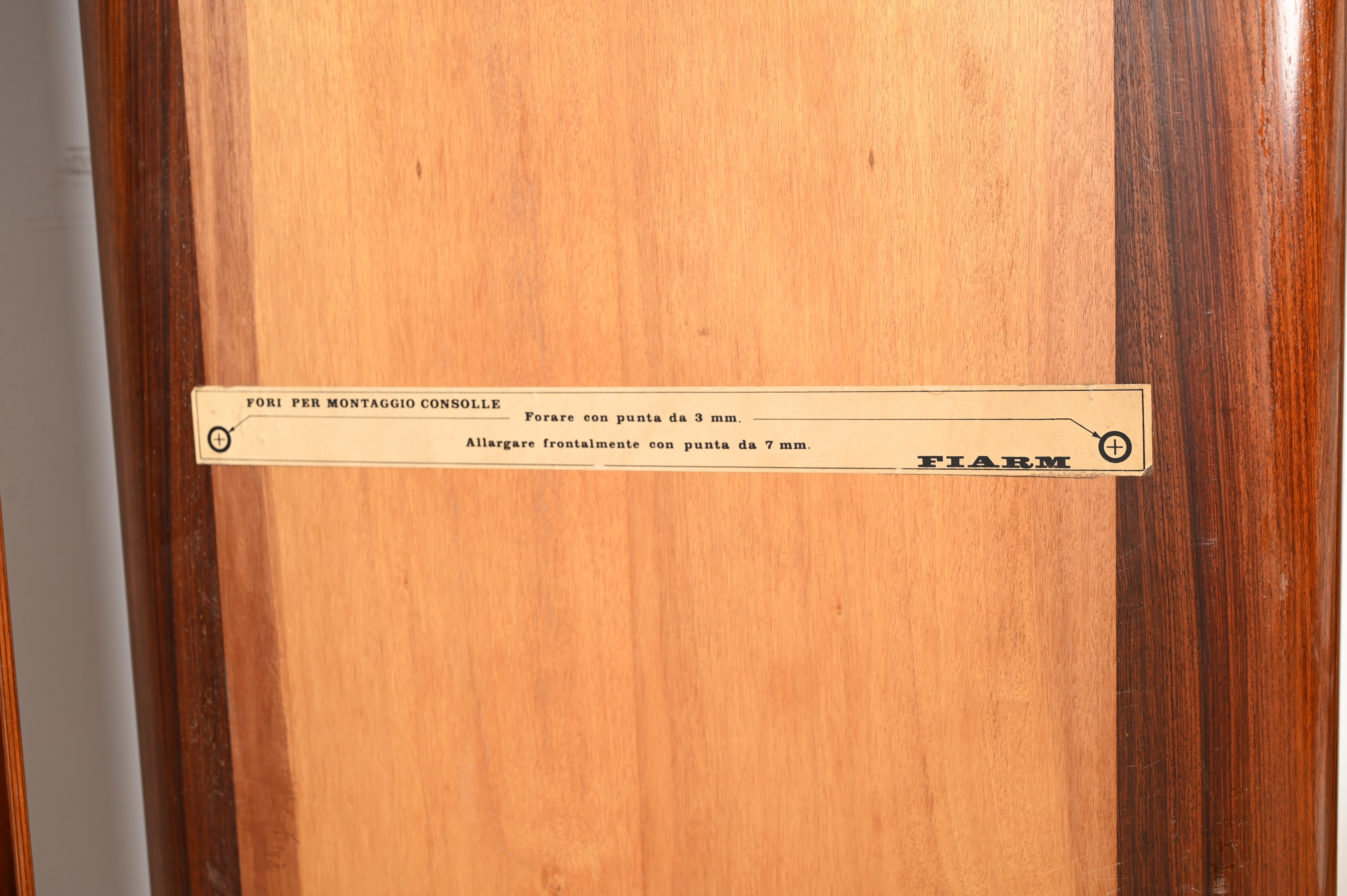 Pair of Mid-Century Italian Teak Coat Racks by Carlo de Carli for Fiarm, 1960s 4
