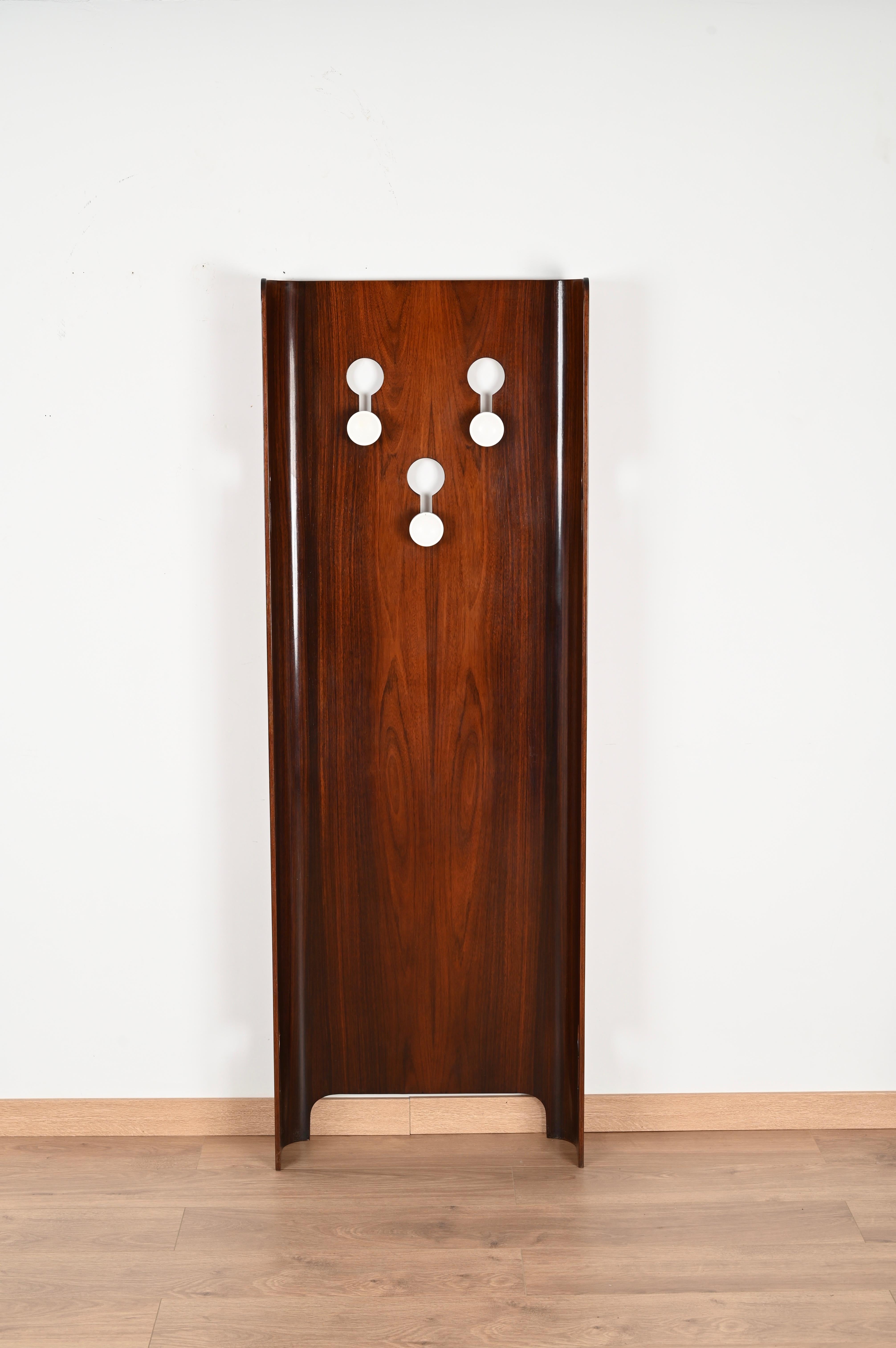 20th Century Pair of Mid-Century Italian Teak Coat Racks by Carlo de Carli for Fiarm, 1960s