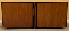 Pair of Midcentury John Kapel Walnut Side Tables or Nightstands for Glenn of CA