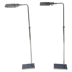 Pair of Mid Century Koch and Lowy Floor Lamps