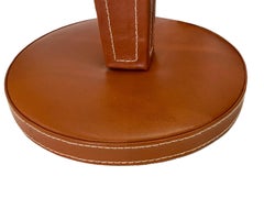 Pair of Mid Century Leather Bound Table Lamps