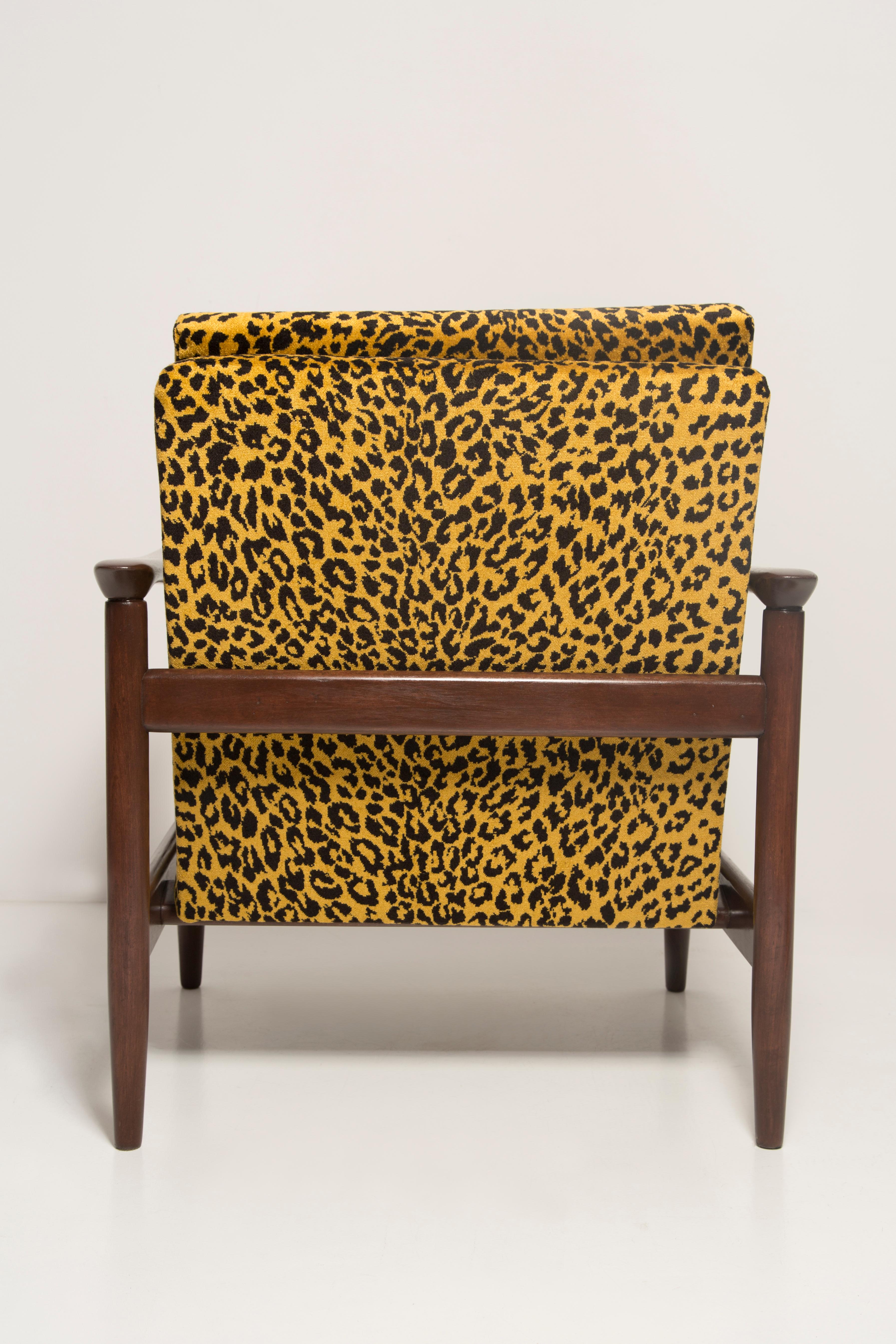 Pair of Midcentury Leopard Armchairs, GFM 142, Edmund Homa, Europe, 1960s For Sale 3