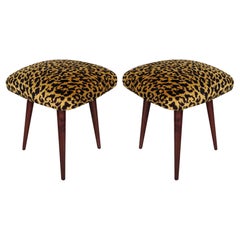 Wood Footstools