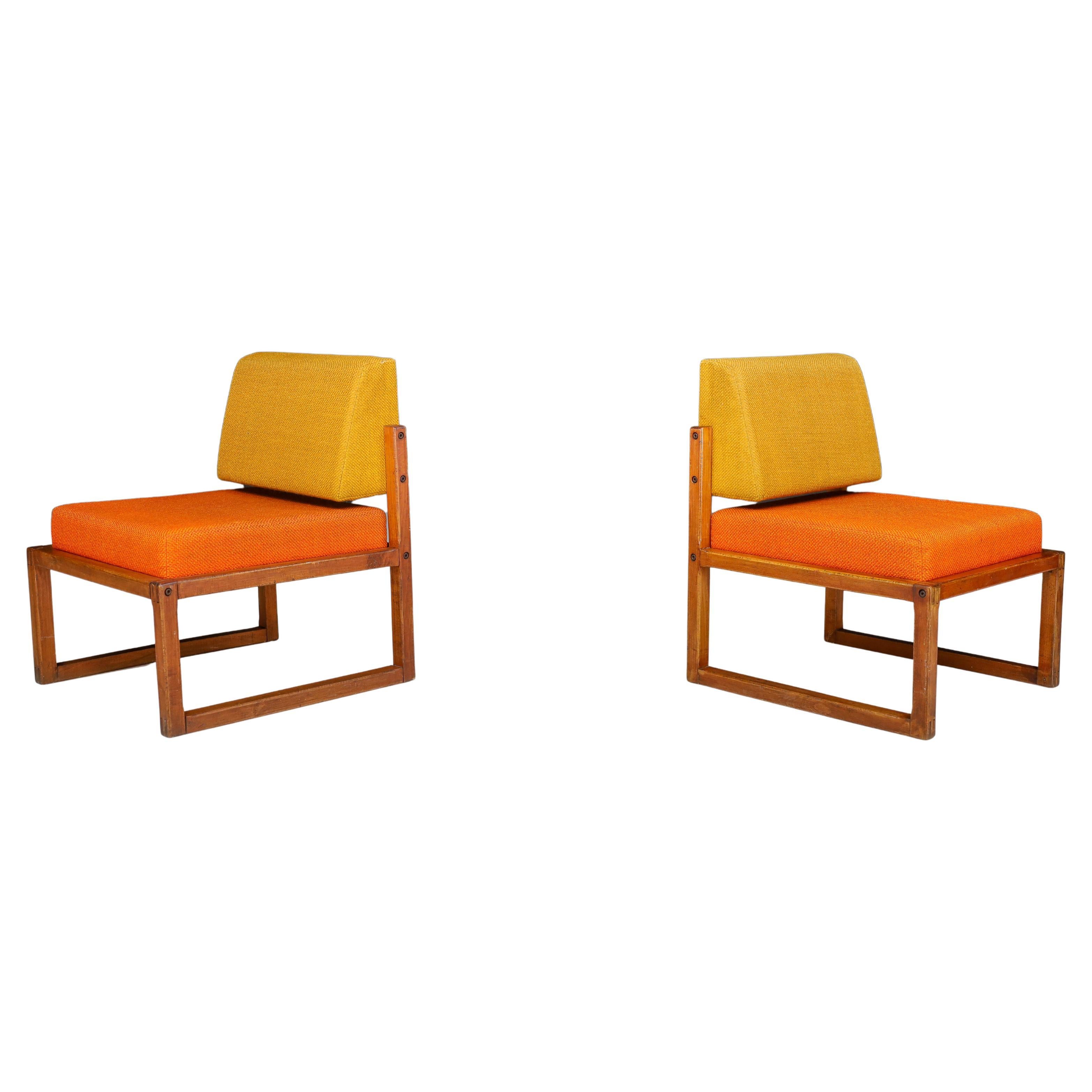 Pair of Mid-Century Lounge Chairs by André Sornay, France, 1950
