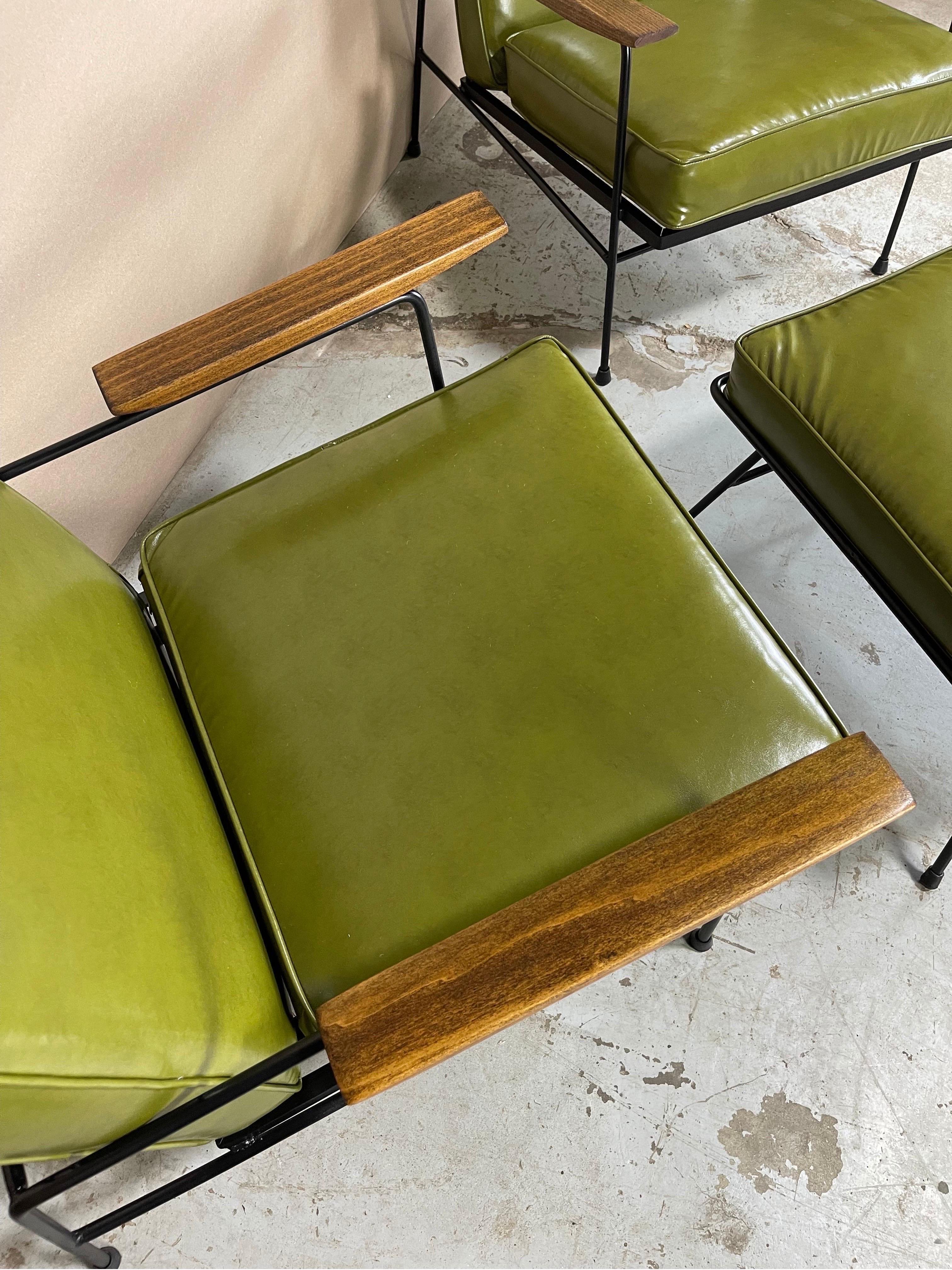 American Mid-Century Lounge Chairs by Max Stout 1959  For Sale
