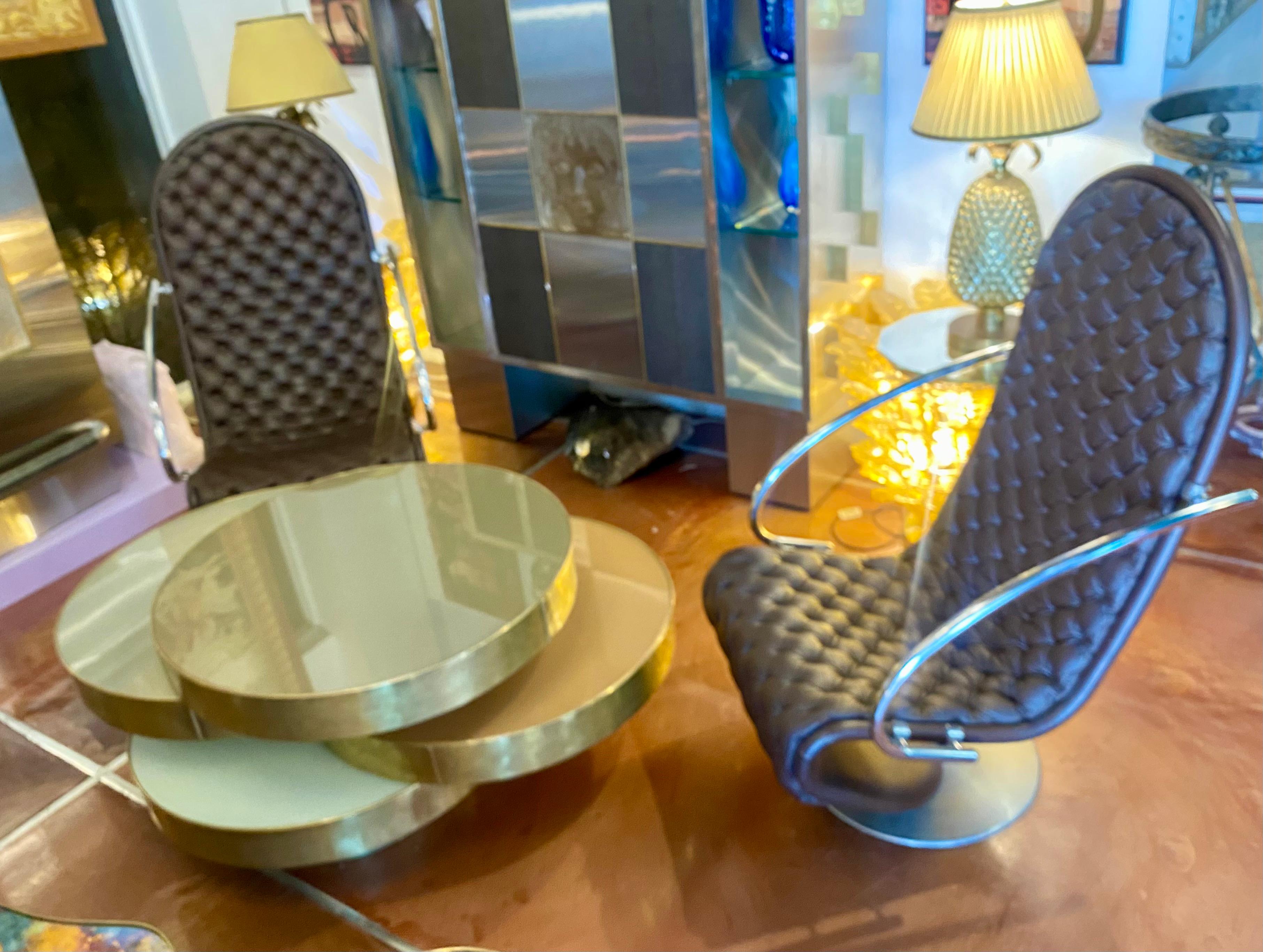 Paar Loungesessel aus der Mitte des Jahrhunderts von Verner Panton im Angebot 4