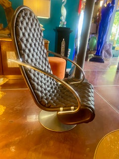 Pair of Mid-Century Lounge Chairs by Verner Panton