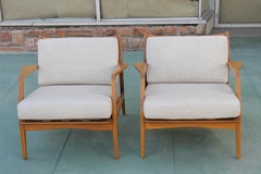 Pair of Mid-Century Lounge Chairs