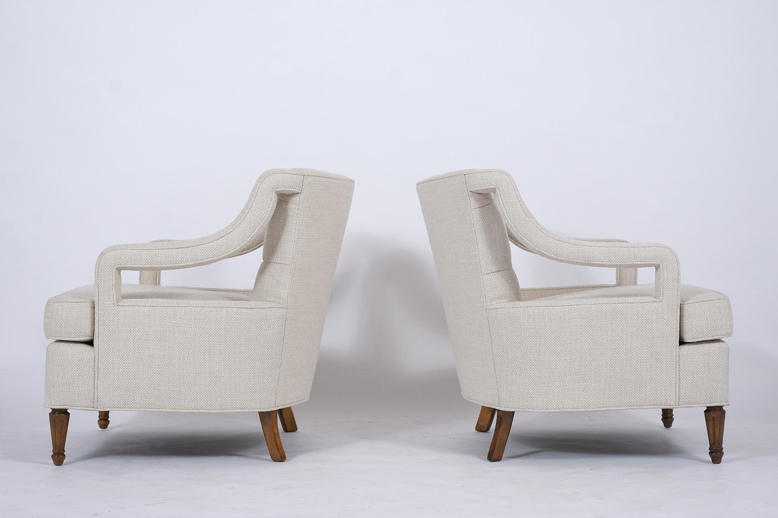 Pair of Mid-Century Modern Lounge Chairs 2