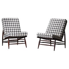 Paire de chaises longues du milieu du siècle, Italie, années 1950