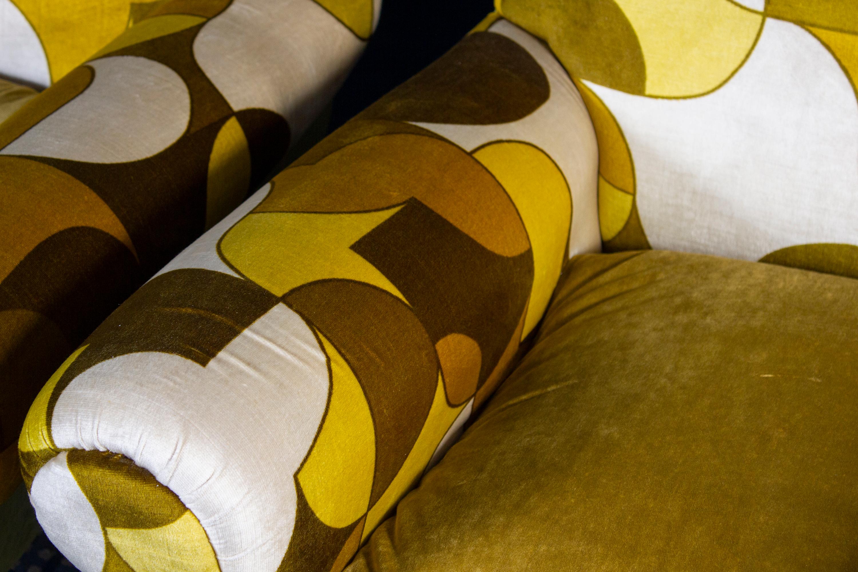 Pair of Mid-Century Lounge Chairs or Armchairs by Gigi Radice Italy 1950' For Sale 4